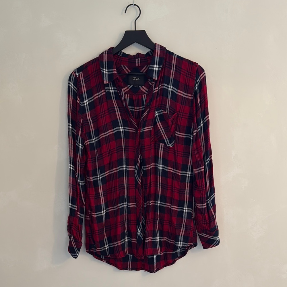 Red Button Down Shirt